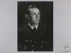 A Studio Photograph Of Croatian Naval Officer