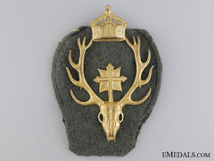 A Sturmabteilung Rosbach Crowned Hubertus Badge