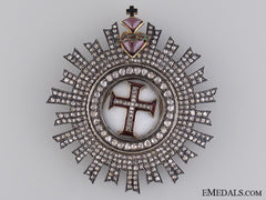 A Superb Portuguese Order Of Christ With Diamonds