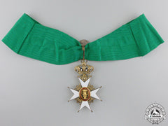Sweden, Kingdom. An Order Of Vasa, Commander's Badge, C.1945