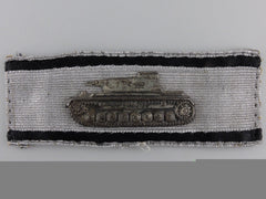 A Tank Destruction Badge; Uniform Removed