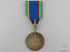 Thailand. An Order Of The Crown, Silver Grade Medal