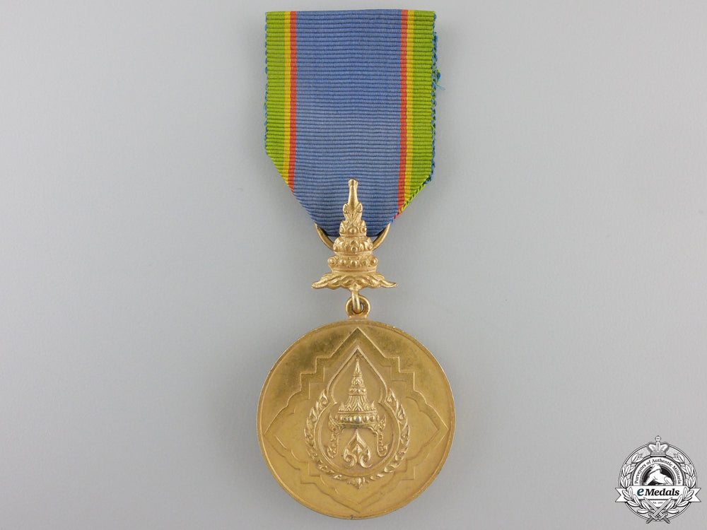 a_thai_order_of_the_crown;_gold_grade_medal_a_thai_order_of__55bf87965b9e8