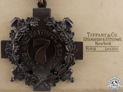 A Tiffany Made New York 7Th Regiment Long And Faithful Service Medal