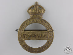 A Transvaal South Africa Prison Department Helmet Badge