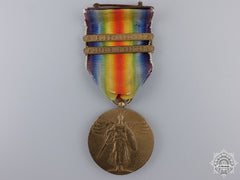 A Two Bar First War American Victory Medal