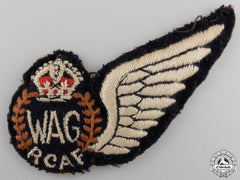 A Uniform Removed Rcaf Wireless Air Gunner's Wing