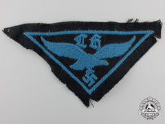 A Uniform Removed Hj Flak Helper’s Cloth Badge