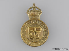A Victorian 57Th Peterborough Battalion Of Infantry Cap Badge