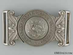A Victorian Buckinghamshire Rifle Volunteers Officer's Buckle