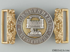 A Victorian Dorsetshire Regiment Officer's Buckle