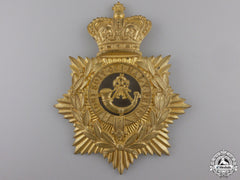 United Kingdom. A Victorian Oxfordshire Light Infantry Helmet Plate