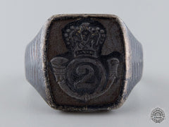 A Victorian Queen's Own Rifles Of Canada Ring