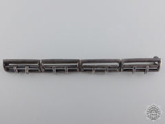 A Victorian Silver Four Piece Miniature Suspension