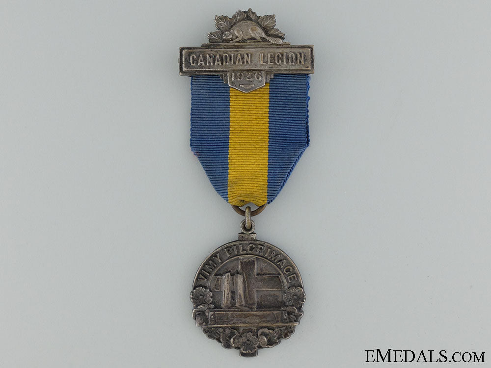 a_vimy_pilgrimage1936_medal_by_j.r.gaunt_a_vimy_pilgrimag_53921bb3cbd9f