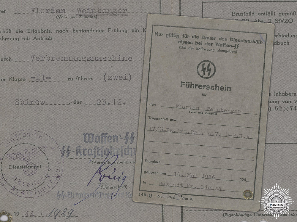 a_waffen_ss_driver's_licence_issued_to_the4_th_ss_panzer_artillery_regiment_a_waffen_ss_driv_556c8497b3f6e