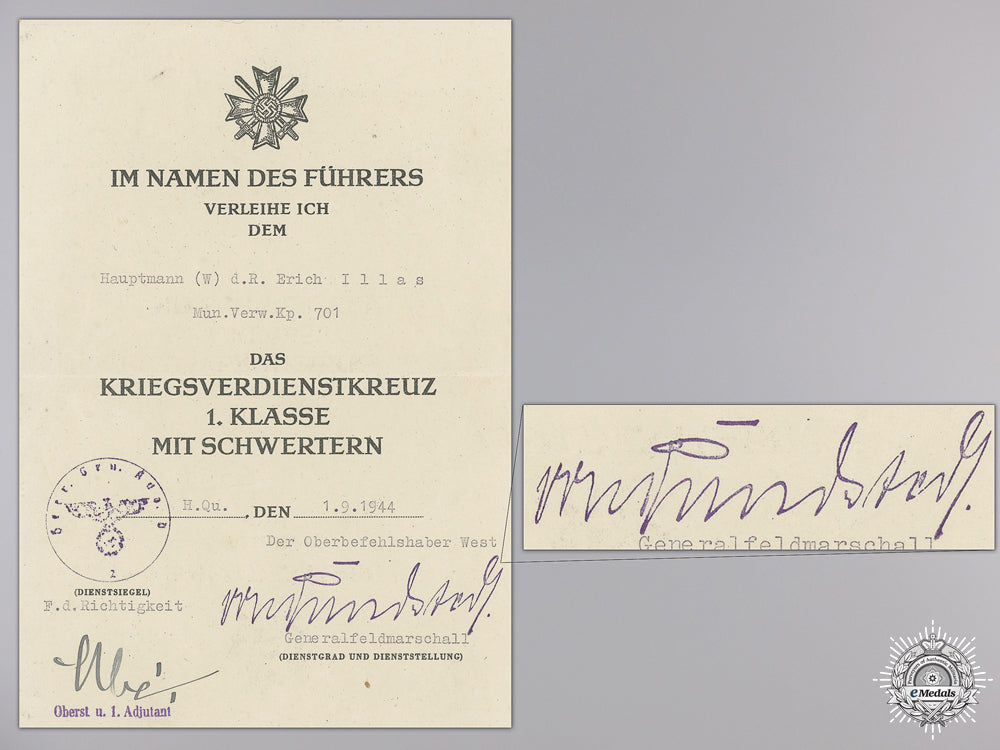 a_war_merit_cross1_st_class1939_document_to_munitions_administration_a_war_merit_cros_54c27293606c3