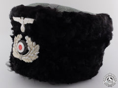 A Wehrmacht Fur Cap For Cossacks