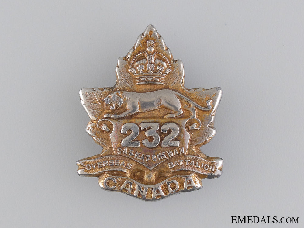 a_wwi232_nd_infantry_battalion_officer's_cap_badge_a_wwi_232nd_infa_543fc192d0fae
