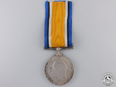 A Wwi British War Medal To The 14Th Canadian Infantry