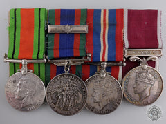 A Second War Long Service Group To Royal Canadian Pay Corps
