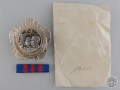 A Yugoslavian Order Of Labour; 3Rd Class