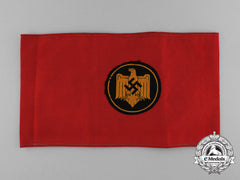A Nsrl (National Socialist League Of The Reich For Physical Exercise) Sports Leader Armband