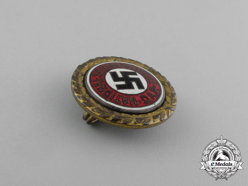 a_golden_nsdap_party_badge_to_adolf_rammer;_ss-_untersturmführer_aa_0108