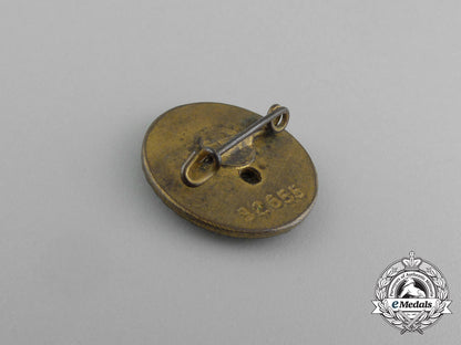 a_golden_nsdap_party_badge_to_adolf_rammer;_ss-_untersturmführer_aa_0109