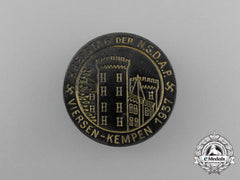A 1937 Nsdap Biersen-Kempen District Council Day Badge