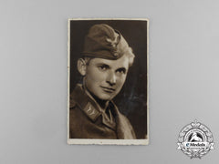 A Wartime Romanian Photo Of A Luftwaffe Lance Corporal