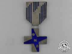 A Italian Fascist Youth "Opera Nazionale Balilla" (Onb) Cross Of Merit For Young Men