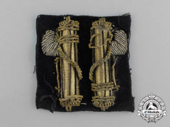 An Italian Dual Fasces Insignia