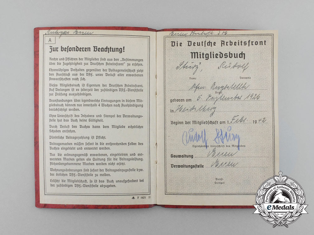 a_german_labour_front_membership_book_to_rudolf_stury_aa_0581_1