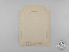 An Unused Second War German Foldable “Care Package” Feldpost Box