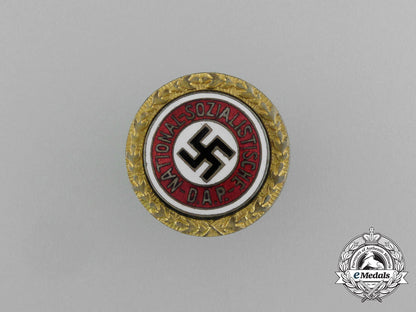 an_nsdap_golden_party_badge_to_edmund_hohmann_by_josef_füss_aa_0604