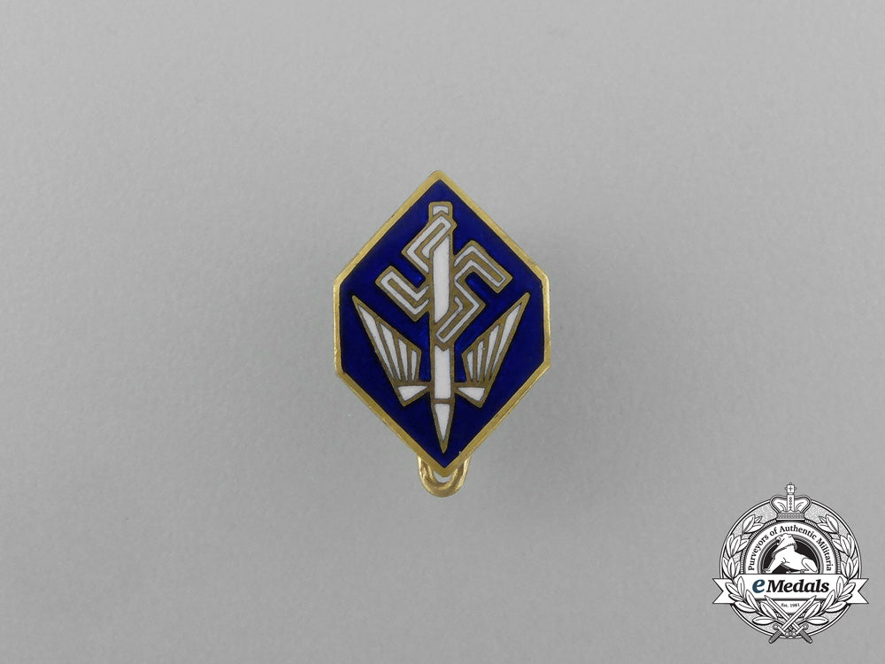 a_third_reich_period_german_stenographer’s_union_membership_badge_aa_0611