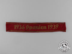 A Rare German Heer Spanish Civil War Campaign Cuffband 1936-1939