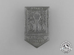 A 1934 Hj “Blood And Honour” 1St Oberbann Rally In Hagen Badge