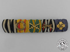 Germany, Nsdap. A 40 Year Faithful Service Decoration Ribbon Bar