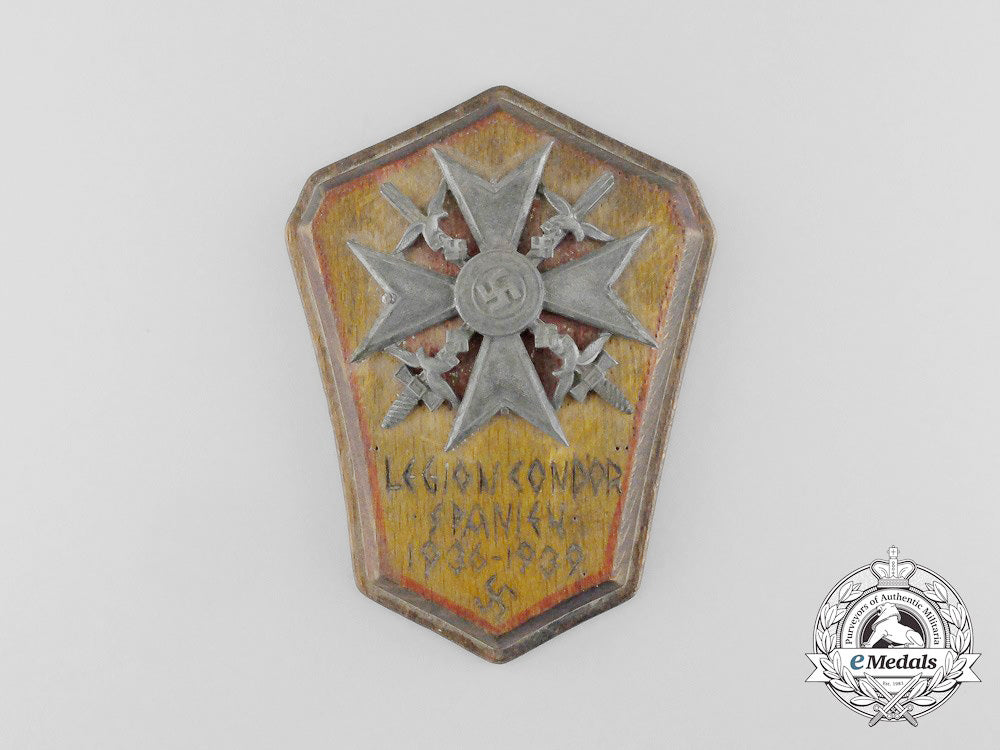 germany,_luftwaffe._a1936/39_condor_legion_spanish_cross_with_swords_pow_made_plaque_aa_0728_1