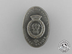A 1935 Nsdap Saarlouis “Graf Werder” Warrior Day Celebration Badge