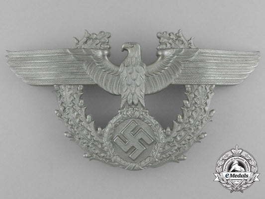 a_second_war_german_police_shako_plate_aa_0922