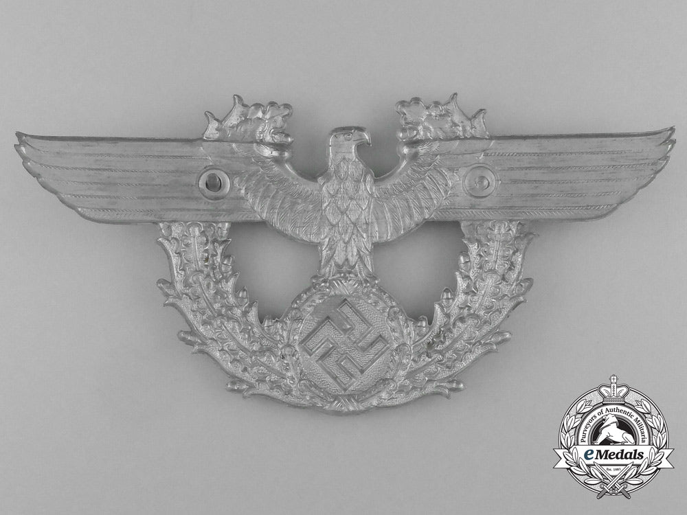 a_second_war_german_police_shako_plate_aa_0923