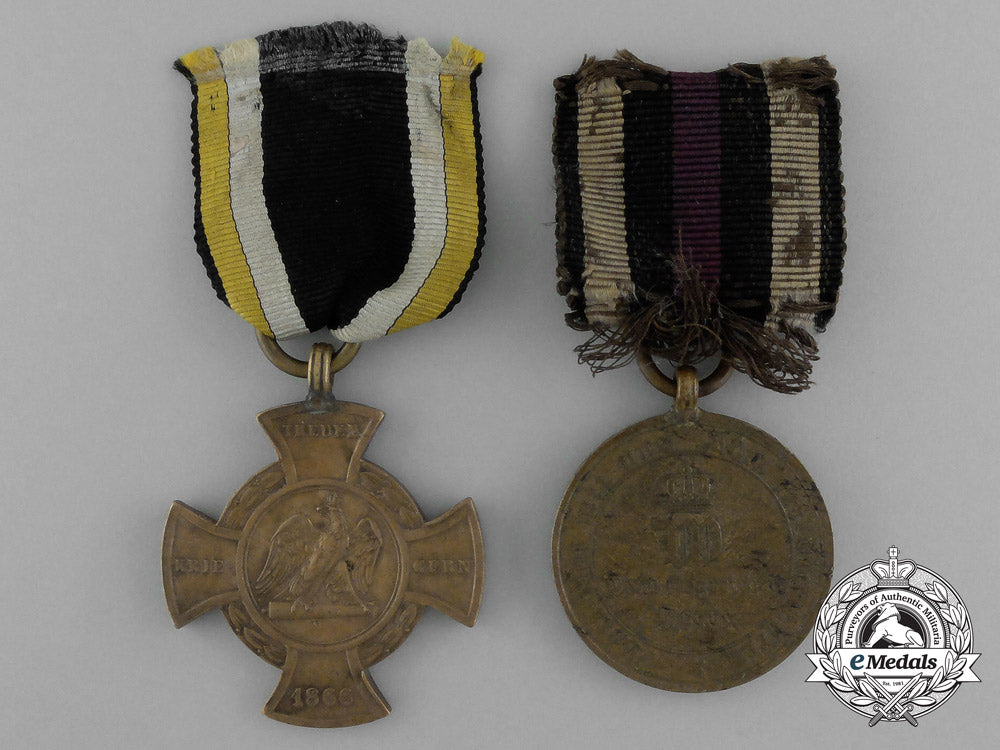two_prussian_war_service_medals_aa_0929