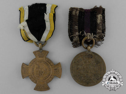 two_prussian_war_service_medals_aa_0932