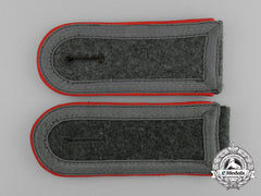 A Mint Pair Of Wehrmacht Artillery Unterfeldwebel Rank Shoulder Boards