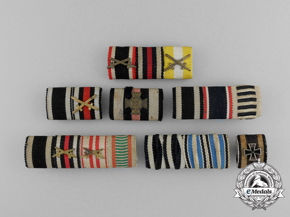 seven_first&_second_war_german_ribbon_bars_aa_1029