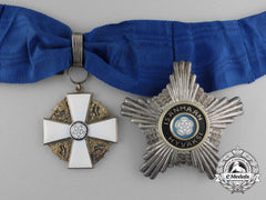 Finland, Republic. An Order Of The White Rose, I Class Commander, C.1945