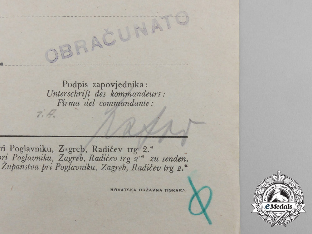 a_croatian/_german/_italian_award_document_for_bravery_medal_to_a_dauntless_daredevil_aa_1223